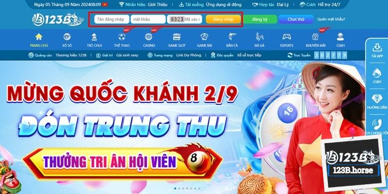 Người nạp tiền 123B cần đăng nhập